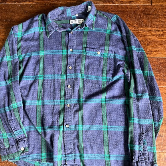 Blueprint brand button up shirt.XL - Picture 3 of 5